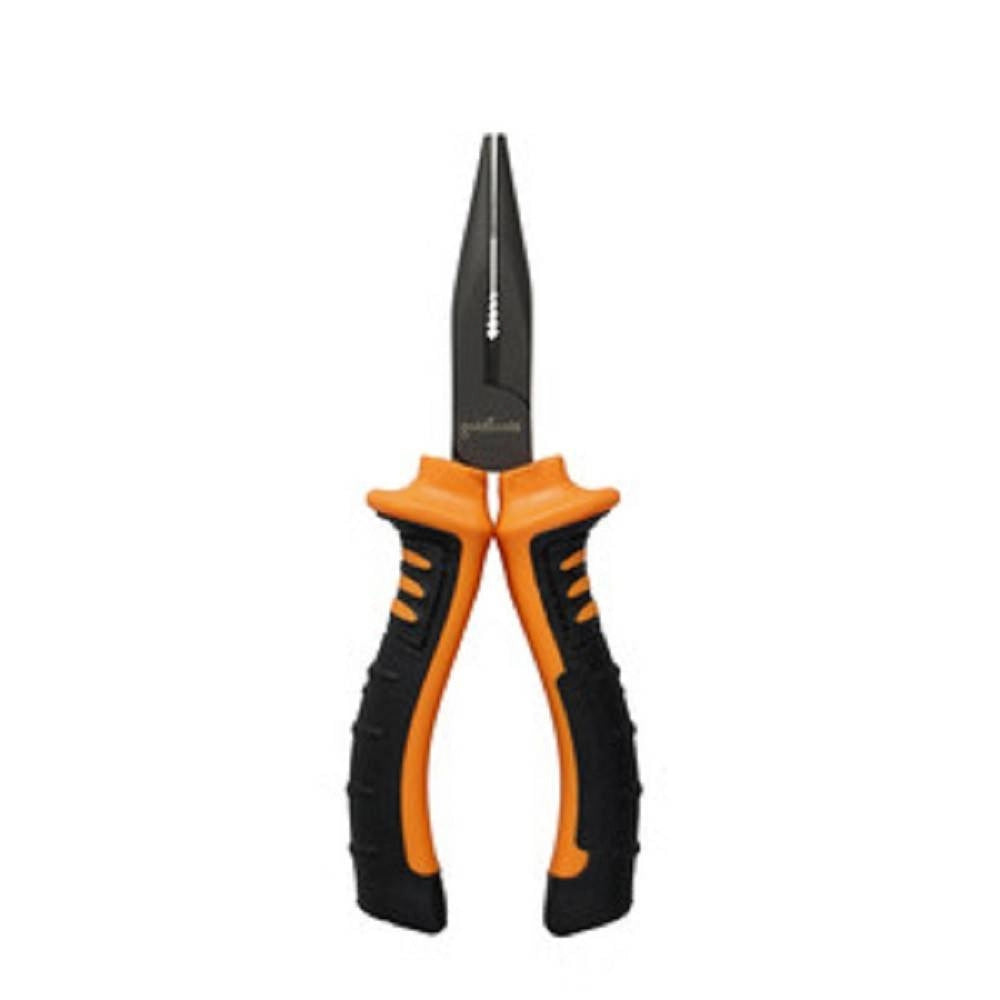 Trade Shop - Pinza A Becco Lungo 6'' 12cm Con Becchi Zigrinati Con Impugnatura Antiscivolo -