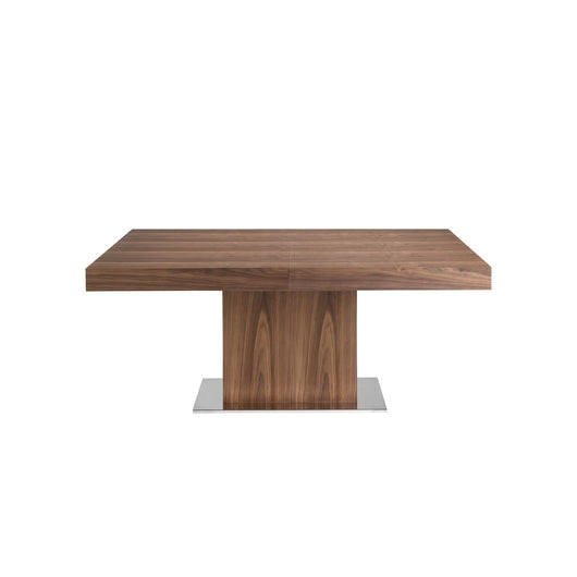 Tavolo da pranzo allungabile rettangolare noce