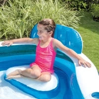 56475NP - Piscina Family 4 Sedili Cm 229X229X66