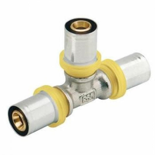 Tee intermedio a pressare gas d. 16x2 b08wz58t5q