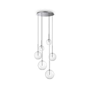 Lampada A Sospensione Equinoxe Sp6 Cromo Ideal-Lux