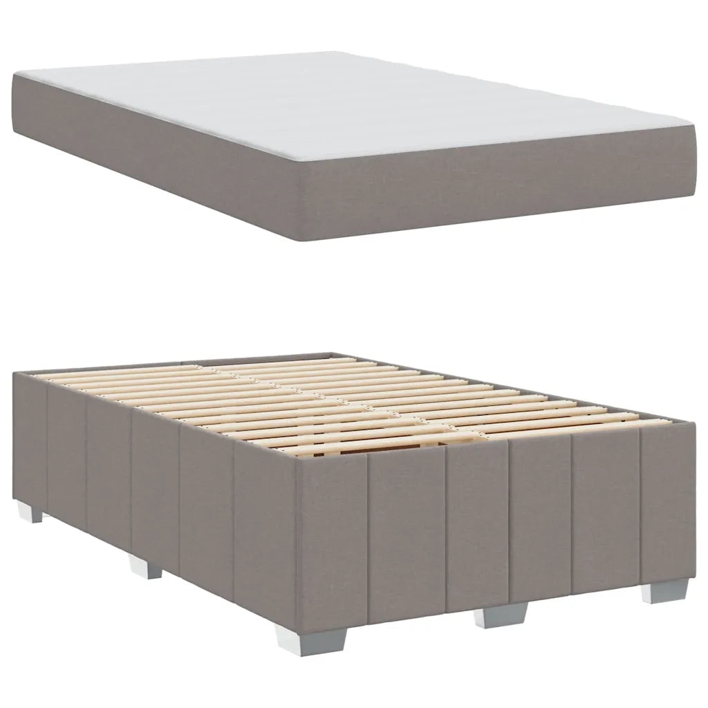 vidaXL Struttura del letto con materasso Talpa 120 x 200 cm Tessuto