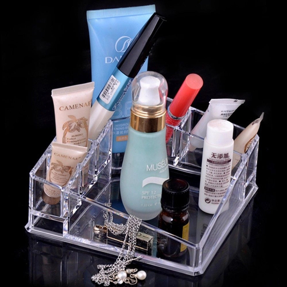 Trade Shop - Organizzatore Contenitore Porta Trucchi Espositore Make Up Rossetti Gioielli -