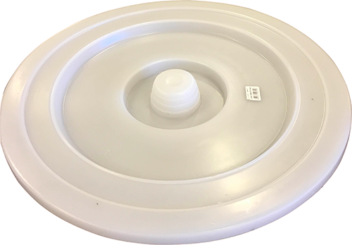 Coperchio bidone bianco lt 50/75