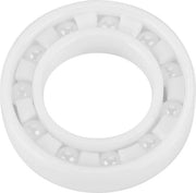 Pompa a Balle Ceramica Alta Precisone Sigillata ZrO2 17x30x7mm Ossido di Zirconio Bianco.