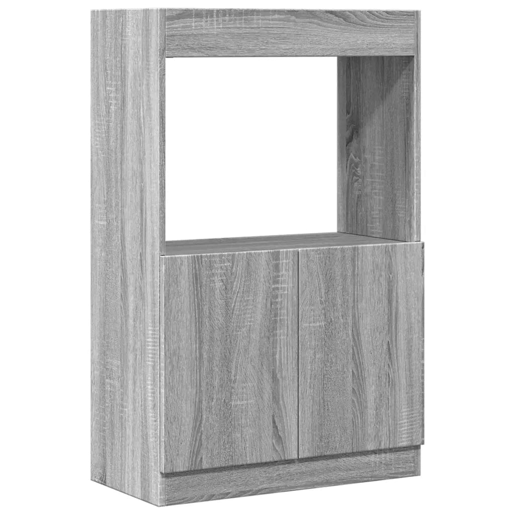 Credenza Grigio Sonoma 63x33x100 cm in Truciolato 855102