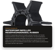 Impellere idraulico in gomma - 52 mm - Per motori outboard Yamaha 40-60 CV - Adatto a 2/4 tempi