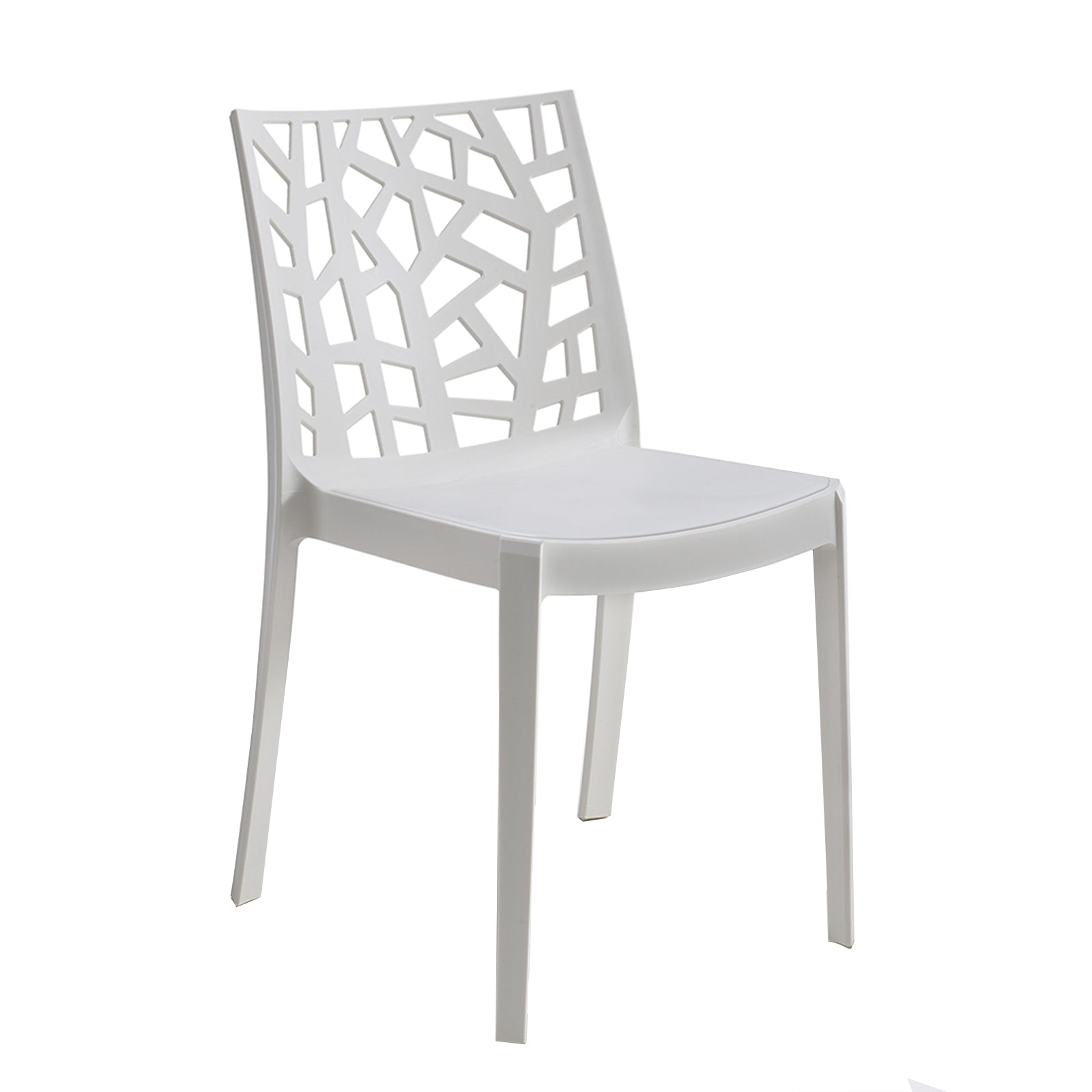 Sedia In Polipropilene Da Interno Esterno Giardino Impilabile Design Sedie Resistenti Moderne Per Terrazz Bianco/1 Sedia