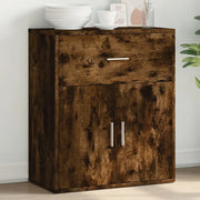 Credenza-Buffet-Armadio da cucina Rovere Fumo 60x31x70 cm in Legno Multistrato 228239