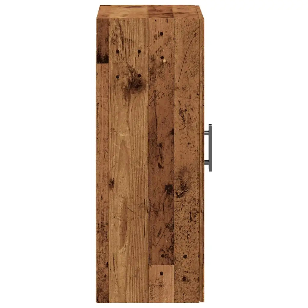 Mobile a Parete Legno Antico 69,5x34x90 cm