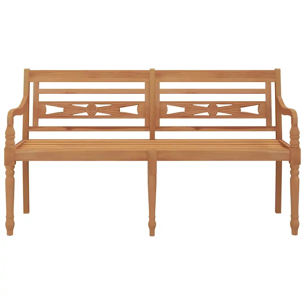 Panchina Batavia 150 cm in Legno Massello di Teak 319147