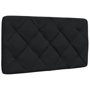 vidaXL Letto con Materasso Nero 80x200 cm in Tessuto