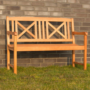 Panca da giardino Adriano, 2 posti