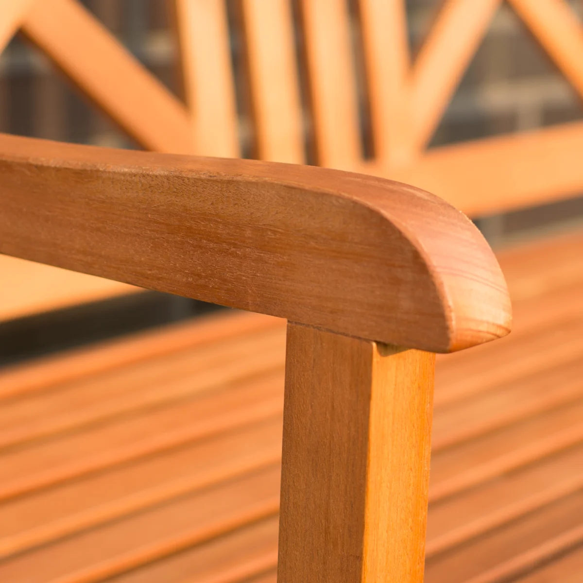 Panca da giardino Adriano, 2 posti