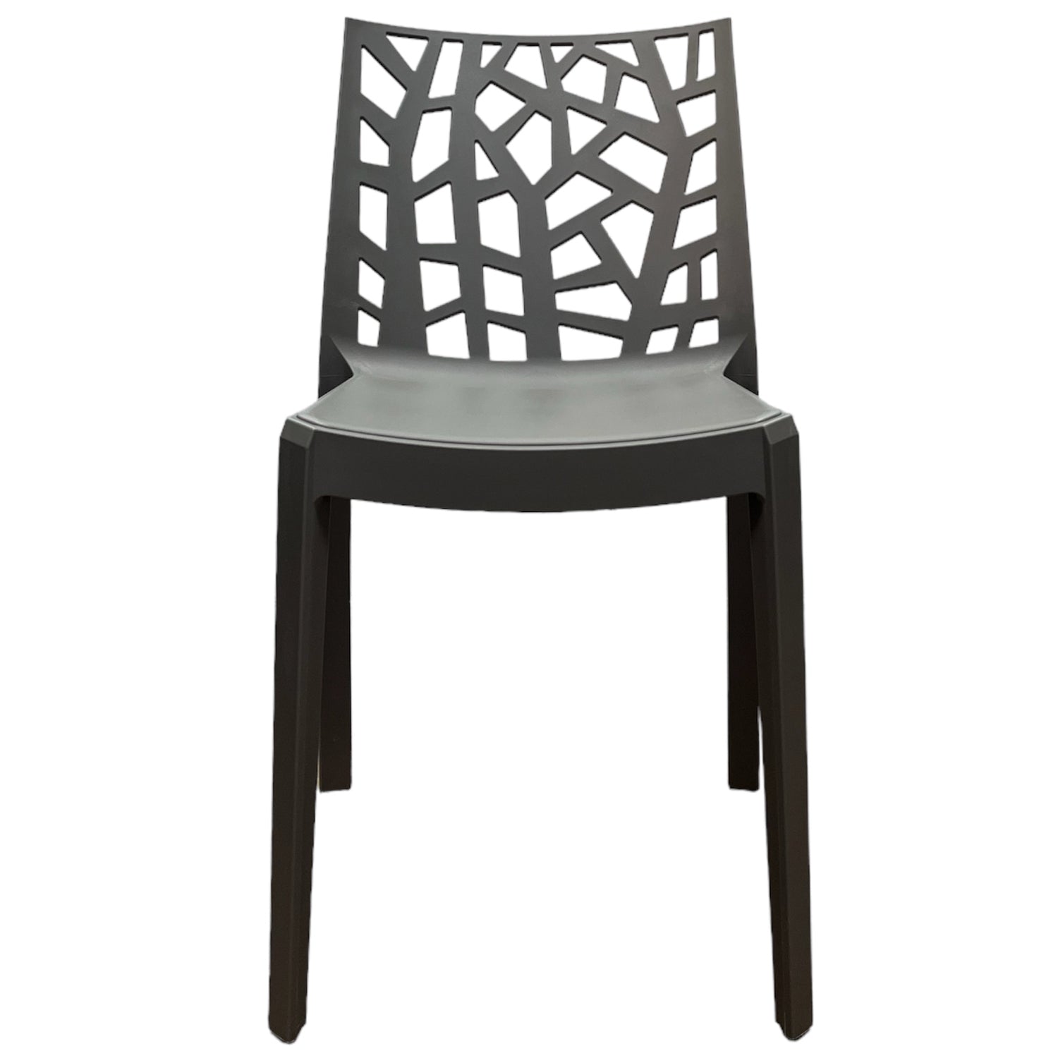 Sedia In Polipropilene Da Interno Esterno Giardino Impilabile Design Sedie Resistenti Moderne Per Terraz Tortora/4 Sedie