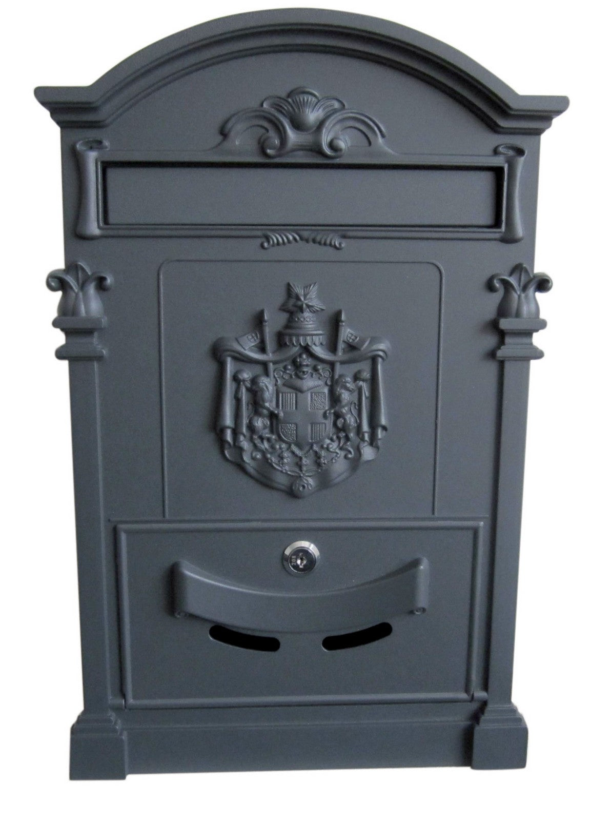 cassetta in alluminio color grigio ghisa cod:ferx.10189