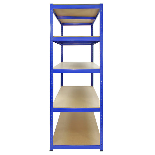 Scaffale T-Rax in Acciaio Senza Bulloni Blu 120cm