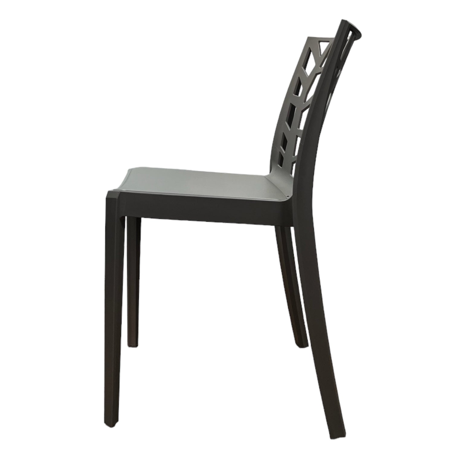 Sedia In Polipropilene Da Interno Esterno Giardino Impilabile Design Sedie Resistenti Moderne Per Terraz Tortora/4 Sedie