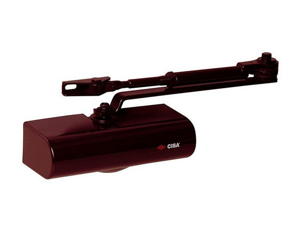 chiudiporta aereo con fermo art. c1416 x porte mm. 850¸1100 cod:ferx.vit21506