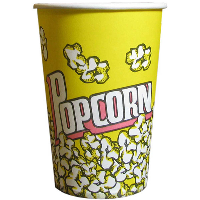 Contenitori di Cartone per Popcorn, 25 pezzi