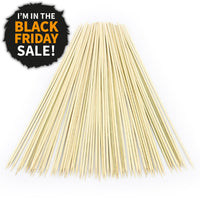 Bastoncini per Zucchero Filato 300 pezzi in Legno 30cm per Feste Party ed Eventi