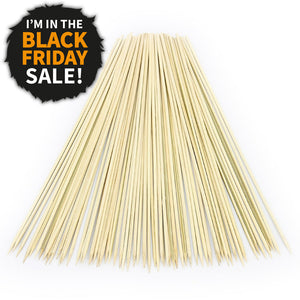 Bastoncini per Zucchero Filato 300 pezzi in Legno 30cm per Feste Party ed Eventi