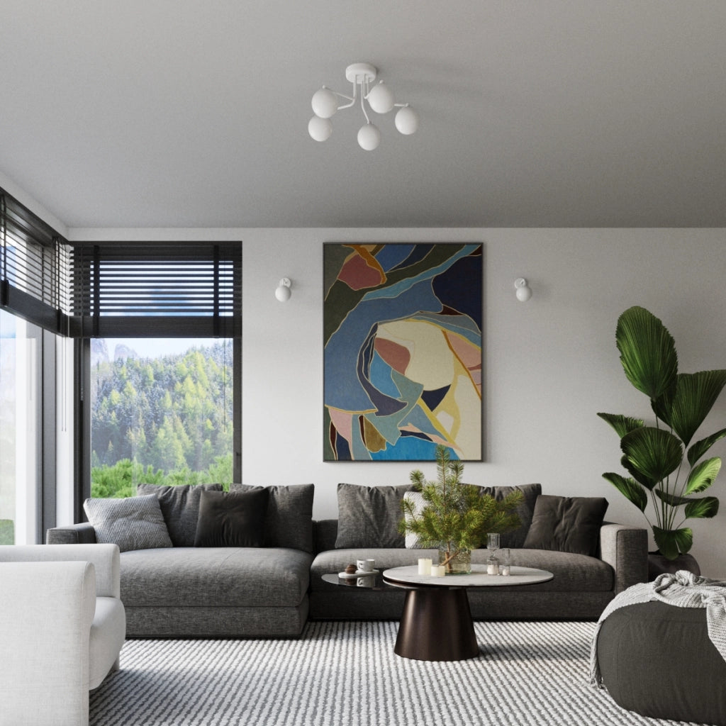 Lampadario ASTRAL 3 bianco