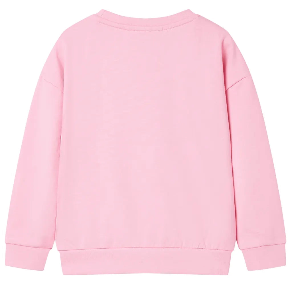 Felpa da Bambina Rosa 128 10872