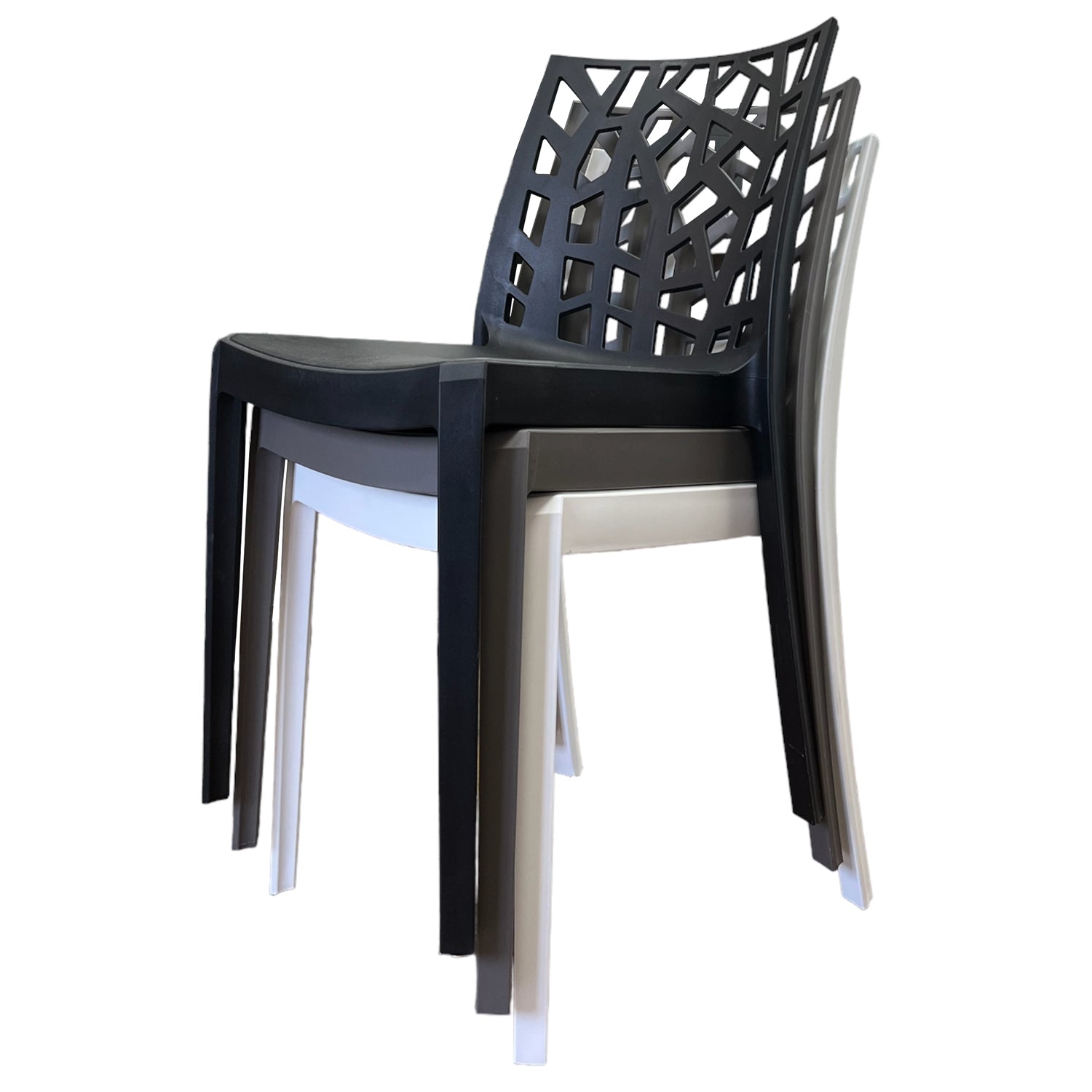 Sedia In Polipropilene Da Interno Esterno Giardino Impilabile Design Sedie Resistenti Moderne Per Terrazz Bianco/1 Sedia