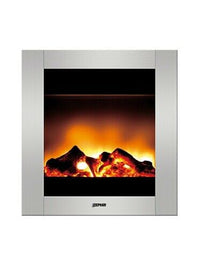 Zephir - Caminetto Elettrico a Muro Silver 1200W - ZEP ZFP301