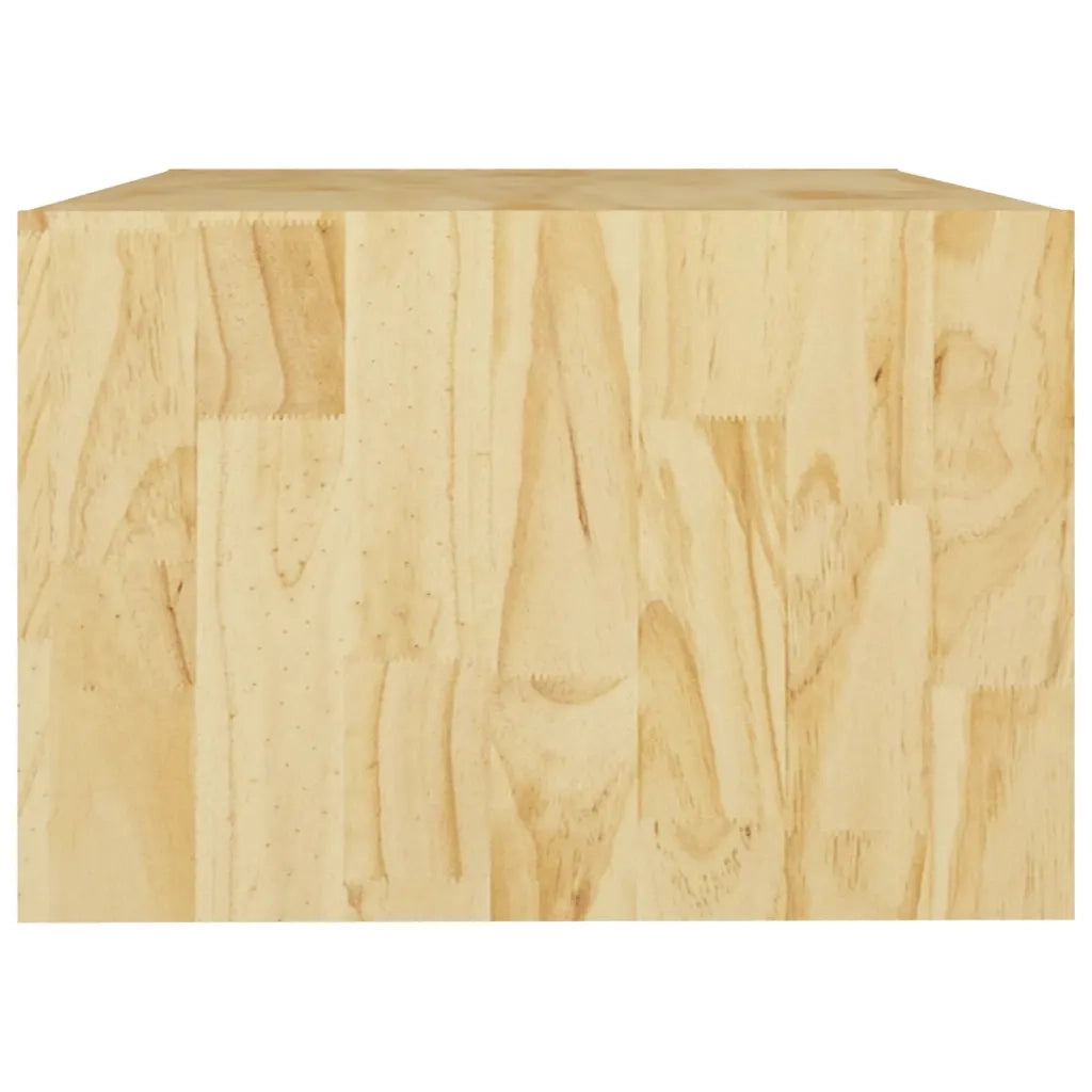 Tavolino da Salotto 75x50x33,5 cm Legno Massello di Pino 809906