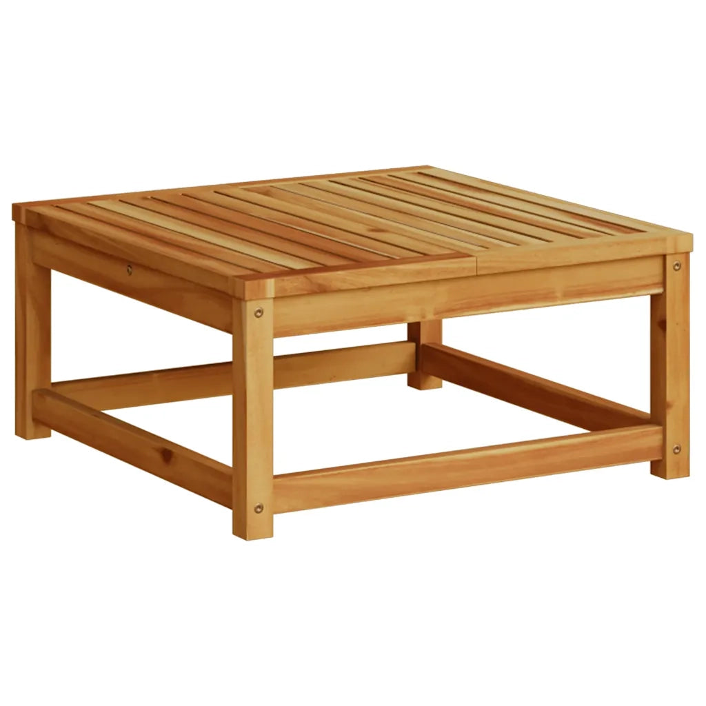 Set Salotto da Giardino 5 pz con Cuscini Legno Massello Acacia