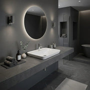 Lavabo incasso rettangolare con foro rubinetto Rak Ceramics - Bianco