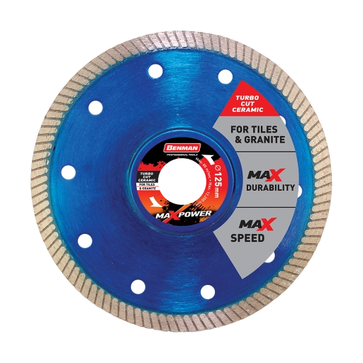 DISCO DIAMANTATO MAXPOWER CERAMICA- BENMAN  125 x 1.2 x 7W