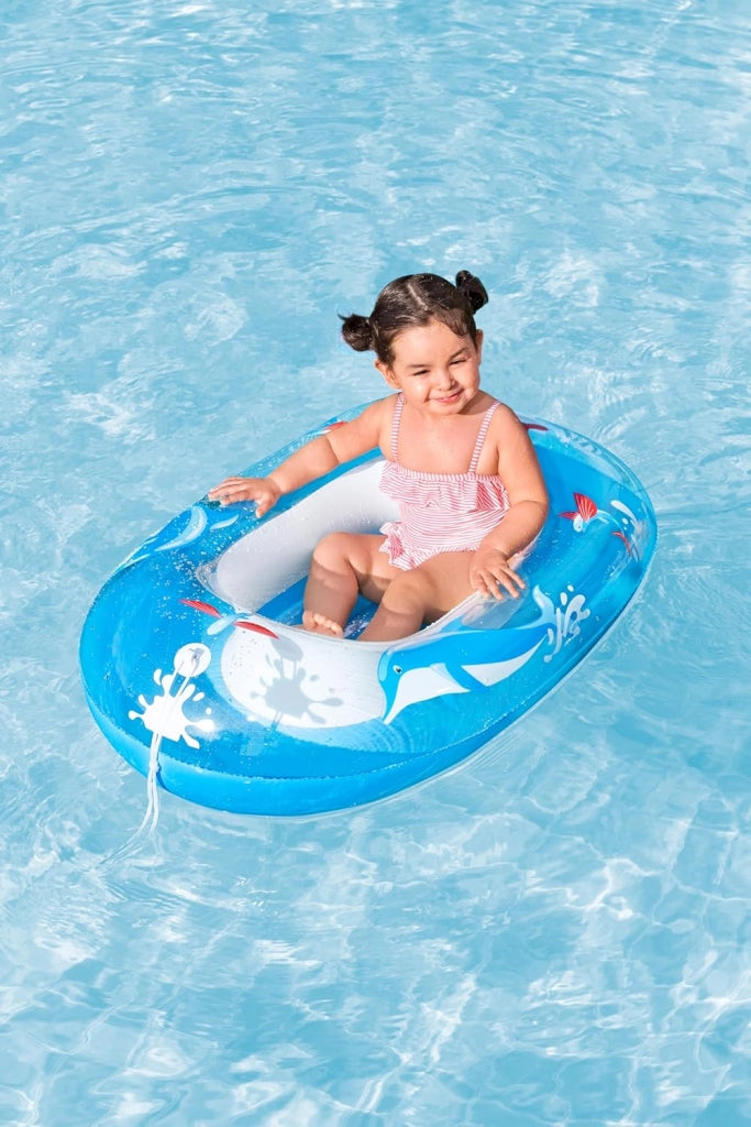 CANOTTO GONFIABILE KIDDIE RAFT  36 ANNI  cm.102x69  peso Kg. 0,350 (art.34037)    BESTWAY