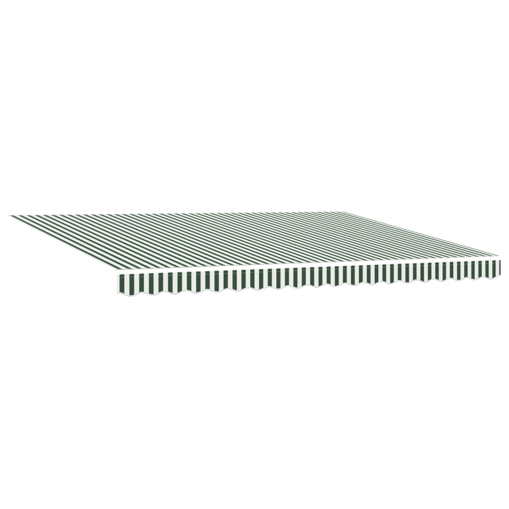 Tenda retrattile automatica  con LED Verde e Bianco 450x350 cm