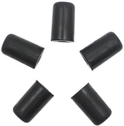 Set di punte in gomma da 5 pezzi per protezione della punta di cello - Gomma duratura - Antiscivolo - Leggero - Massima stabilità - Protezione per cello