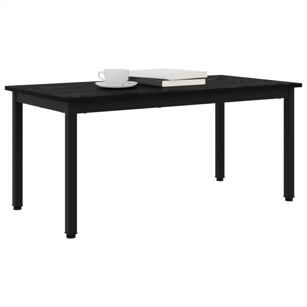 Tavolino da salotto Rovere Nero 100 x 50 x 45 cm 892572