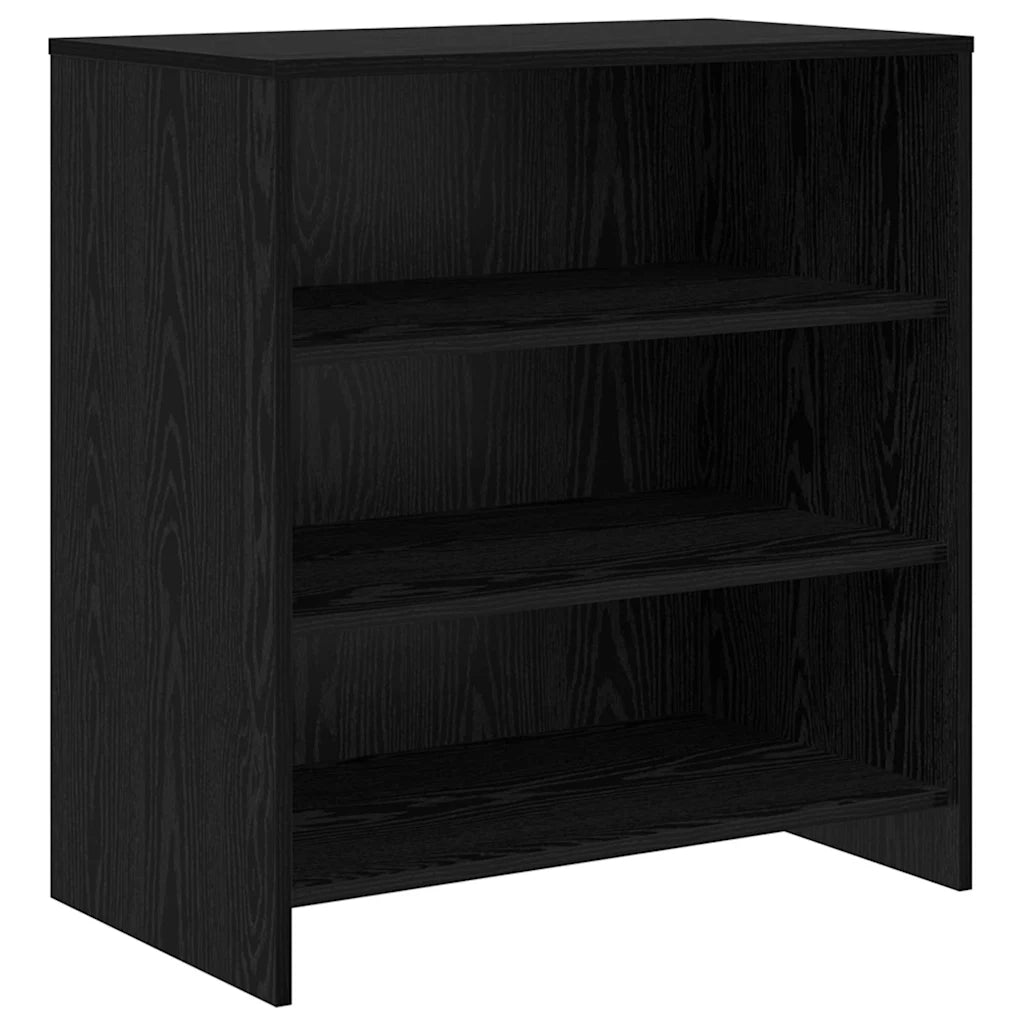 Credenza 3 pcs Rovere Nero 70 x 41 x 75 cm Legno multistrato