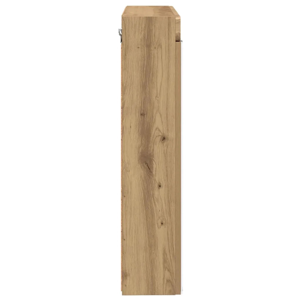 Mobiletto per specchio da bagno TULUM Rovere artigianale 880370