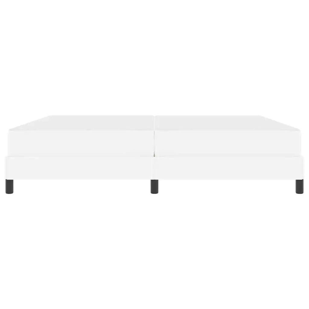 Struttura del letto Bianco Puro 200 x 200 cm Tessuto 3398649
