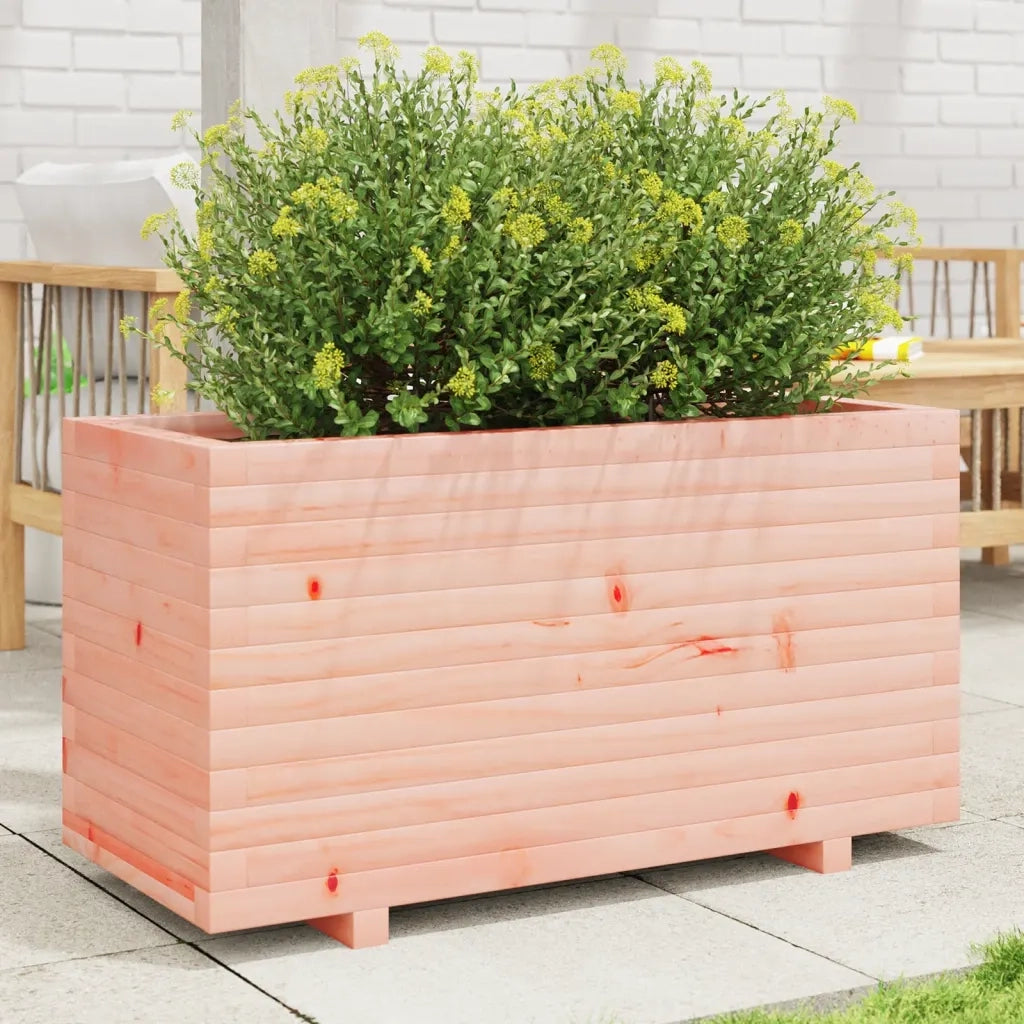 vidaXL Fioriera da Giardino 90x40x49,5 cm in Legno Massello di Douglas