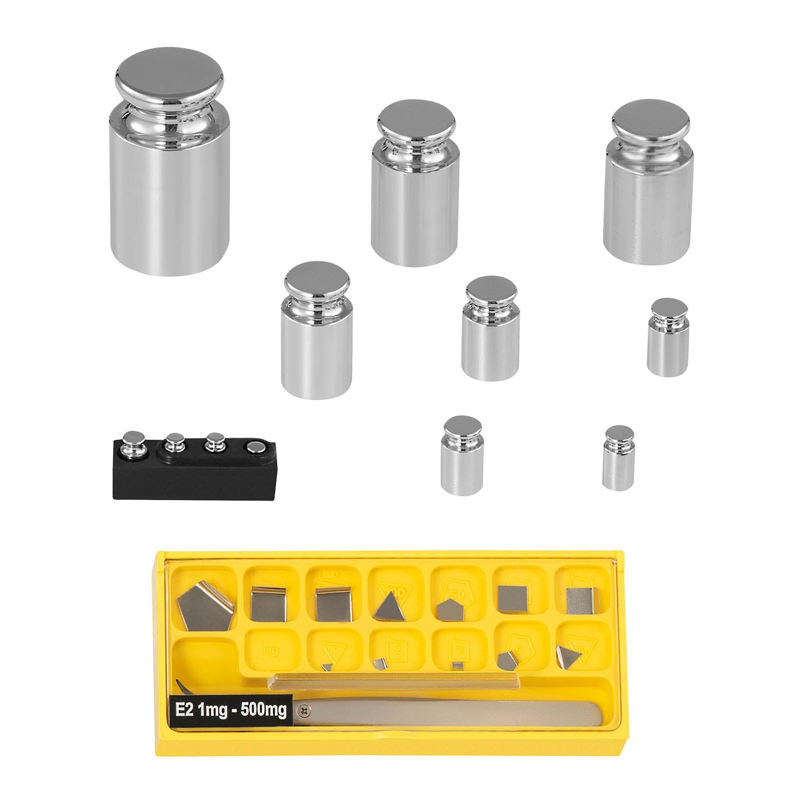 Pesi standard set da 24 pezzi - da 1 a 500 g - OIML E2 14_0005559