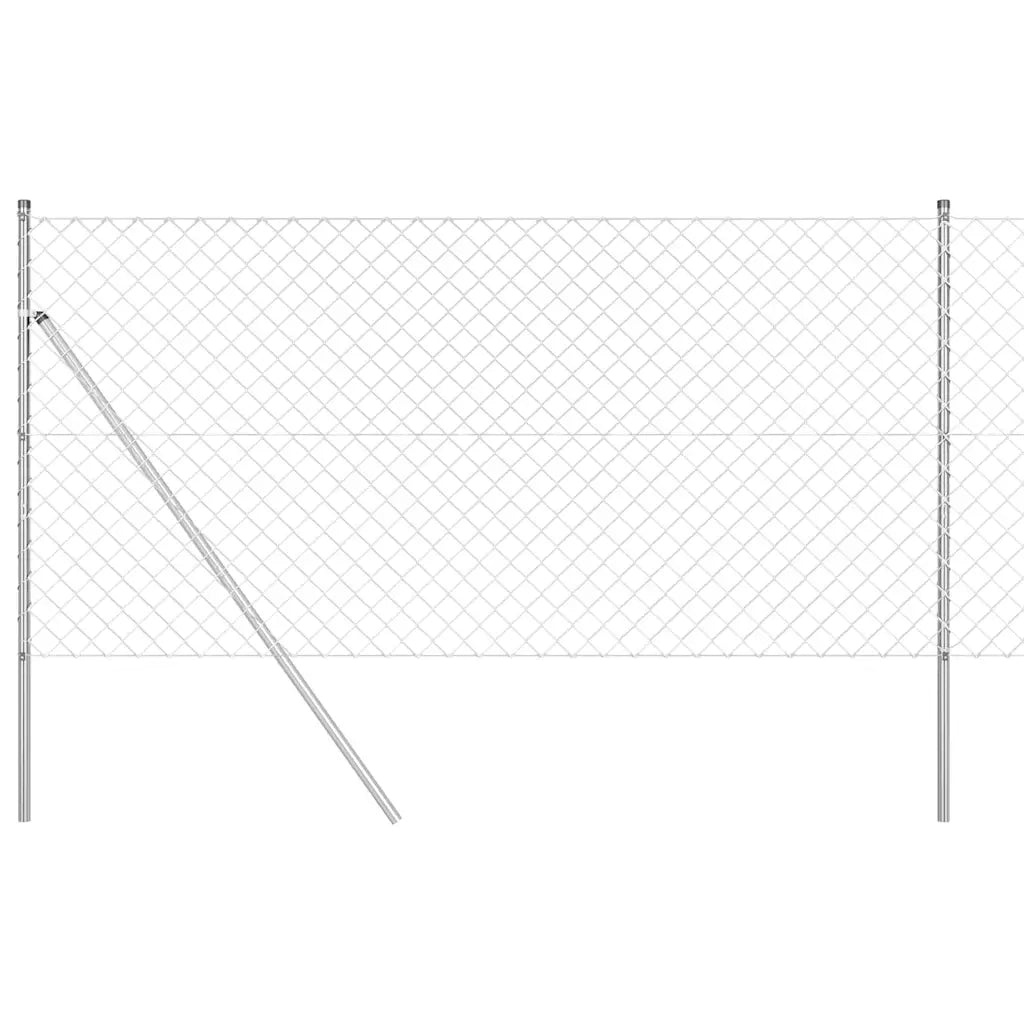 Palo della recinzione Argento 10 x 1 m (rete 60 x 60 mm) 3351133
