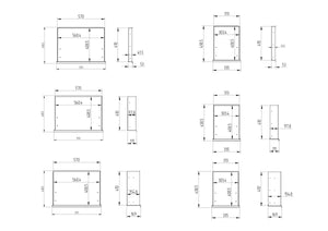 Carrello portautensili, grande, 16 cassetti, serie Professional