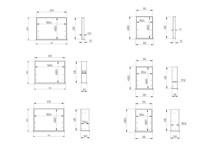 Carrello portautensili, grande, 16 cassetti, serie Professional