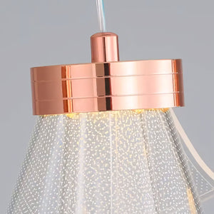 Lampada Da Parete Applique APP1766-1W Oro Rosa