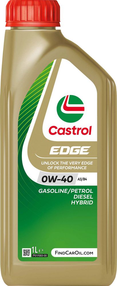 SS OLIO CASTROL EDGE 0W-40 A3/B4 1LT