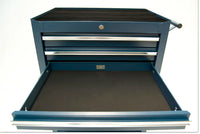 Carrello da officina, 7 cassetti, colore blu