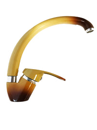 Rubinetto miscelatore per cucina con canna alta, terra di francia